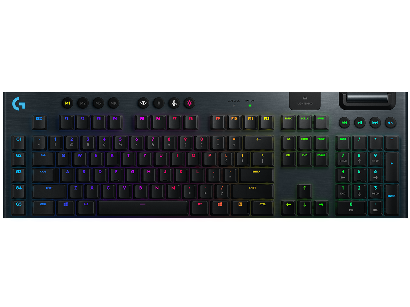 Logitech G915 WIRELESS RGB MECHANICAL GAMING KEYBOARD (Clicky) Logitech G915 WIRELESS RGB MECHANICAL GAMING KEYBOARD (Clicky)